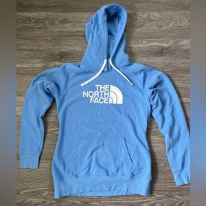 Womens North Face hooded sweatshirt